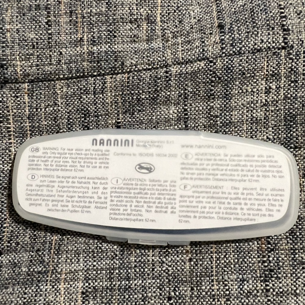 Nannini flat specs reading glasses - Picture 4 of 4